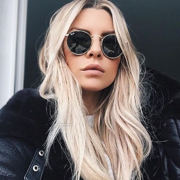 RayBan Round Metal RB3447 Green Lens New - Picture 11 of 14